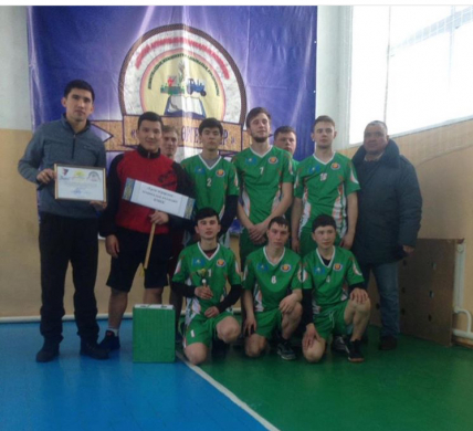 Сборная команда Иртышского аграрно-технического колледжа заняла призовое III место по волейболу, проходивший на базе Актогайского аграрно-технического колледжа.Тренер команды-Айтышев Е.Т